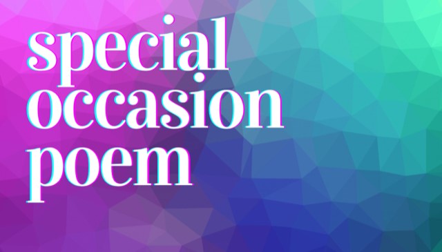 Special Occasion Poem