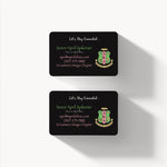 Traditional Contact Cards- 3 Color Options